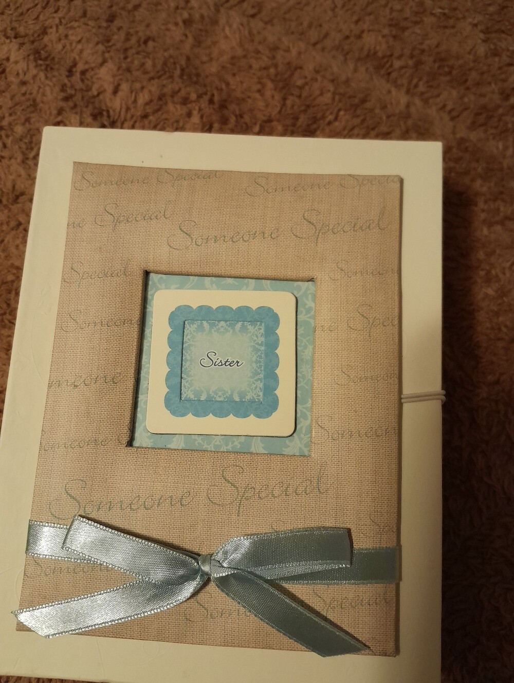 Vintage 2004 Someone Special Sister Heart Keepsake Ornament Original Box